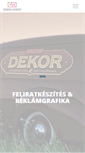 Mobile Screenshot of grafikdekor.hu